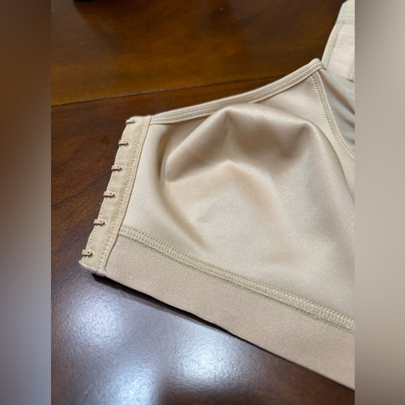 DELIMIRA Women's Full Coverage Front Closure Back Support Beige 38C - Picture 9 of 13